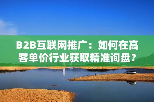 B2B互联网推广：如何在高客单价行业获取精准询盘？-第1张图片-一只熊网络