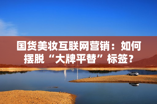 国货美妆互联网营销：如何摆脱“大牌平替”标签？