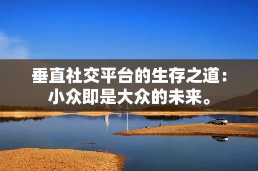 垂直社交平台的生存之道：小众即是大众的未来。